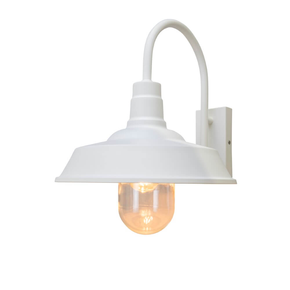 KonstSmide Nostalgische wandlamp Trapani wit - 7354-250