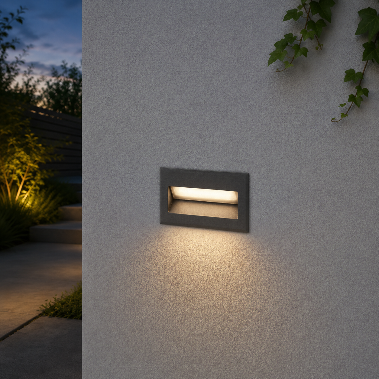 Lyora Inbouwlamp Krypton grijs 8,5cm - 109078