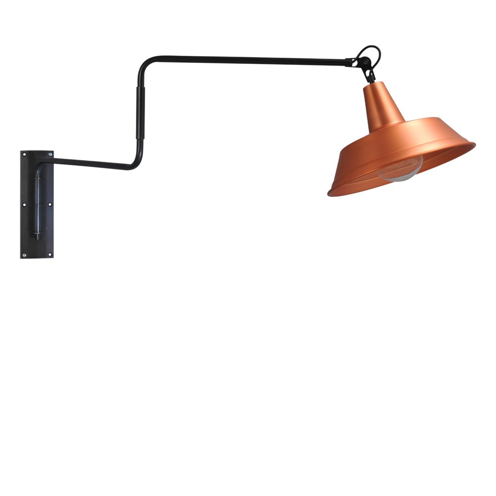Masterlight Roodkoperen wandleeslampIndustria - 3546-05-55-55