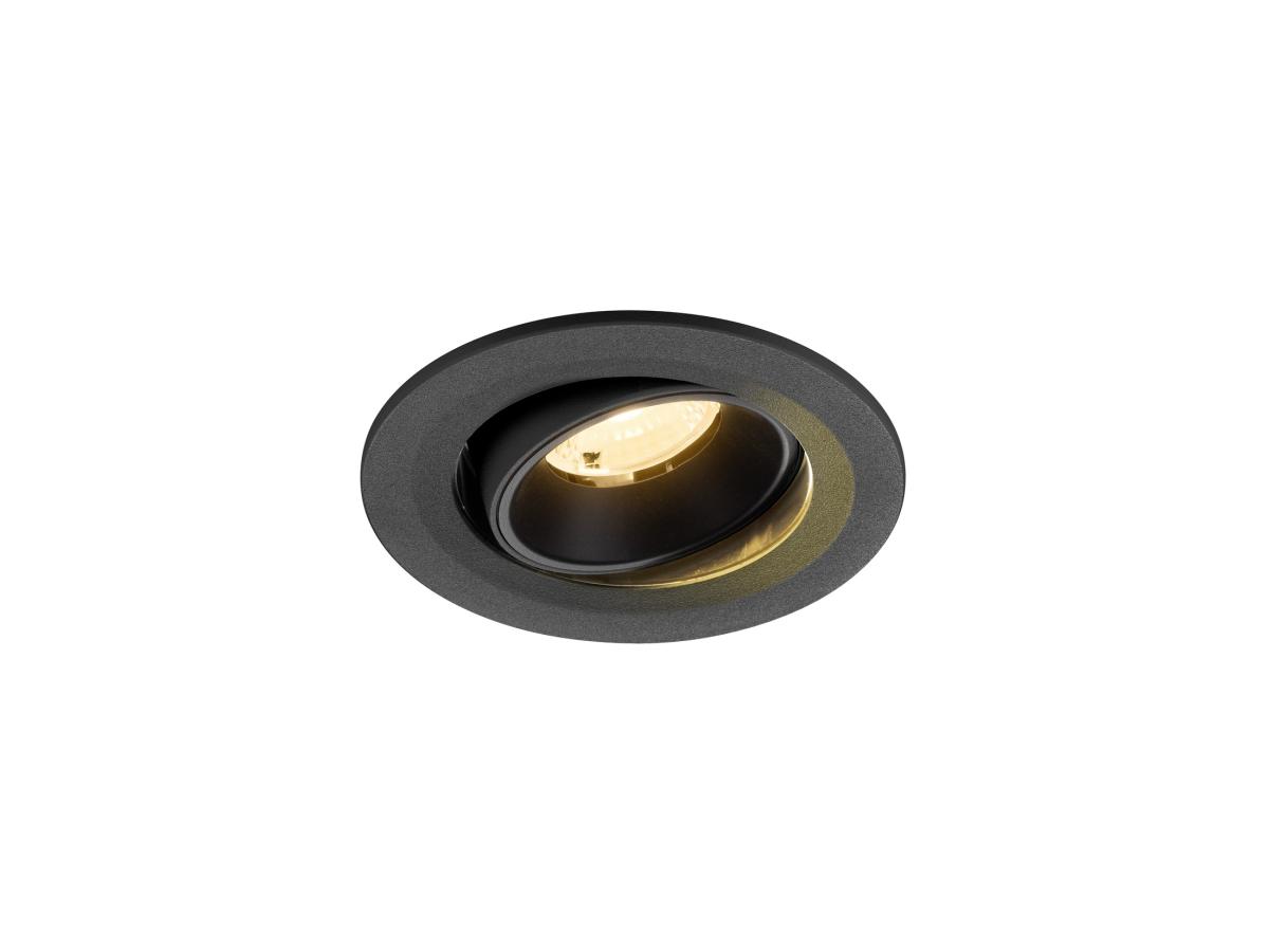 SLV InbouwspotNuminos Move S zwart 3000K - 40gr - 1009508