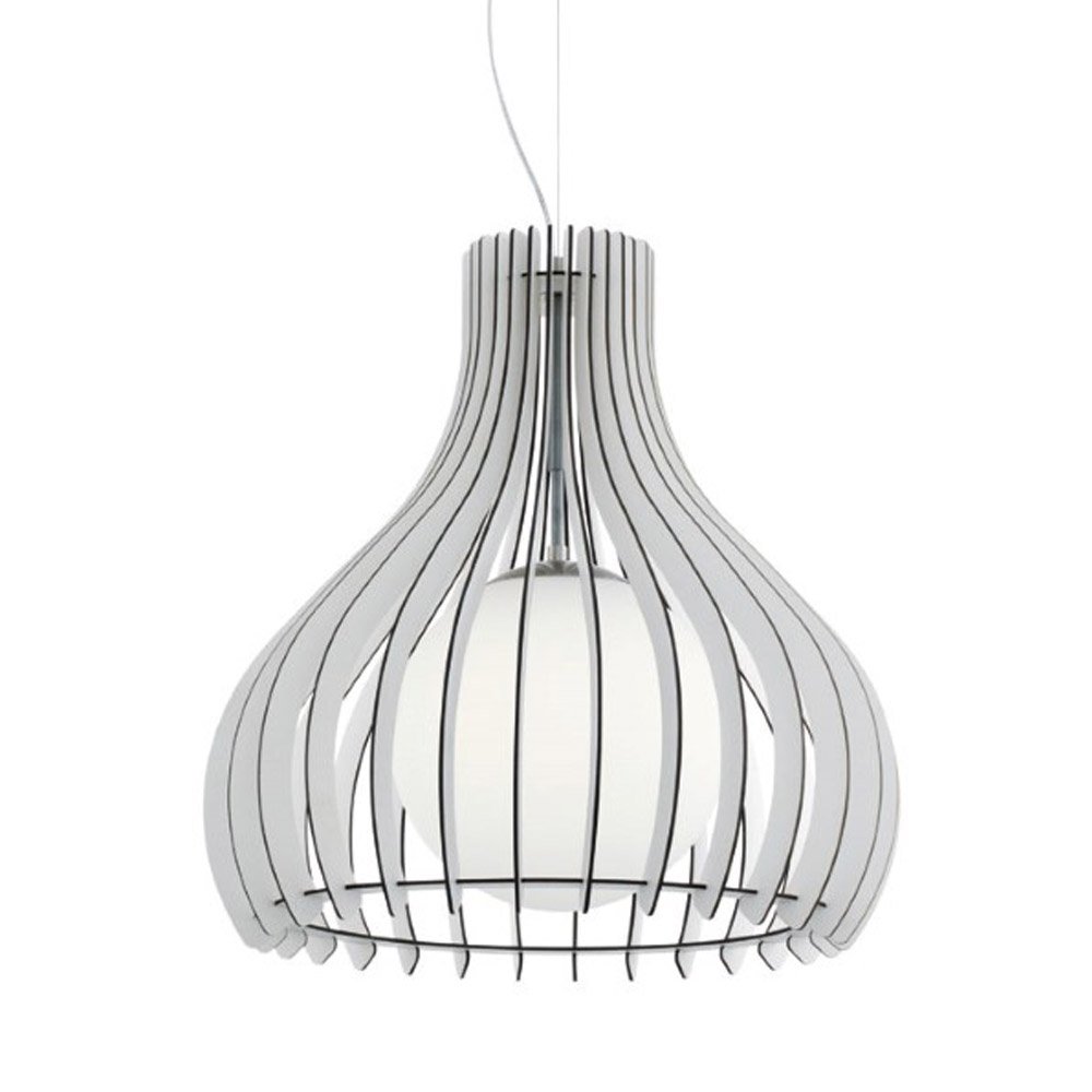 Eglo Hanglamp Tindori 50cm wit hout - 96211