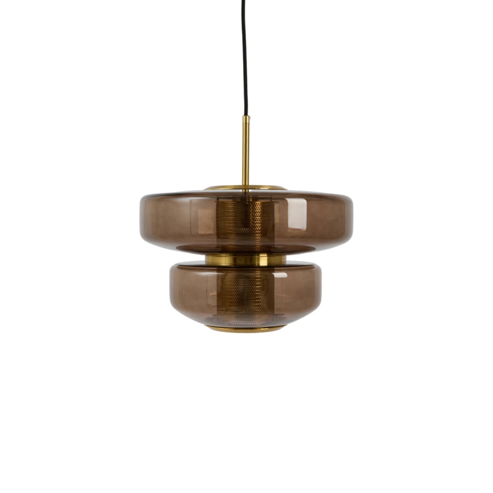 Light & Living Unieke hanglampMeyara Ø 35cm bruin - 2999664