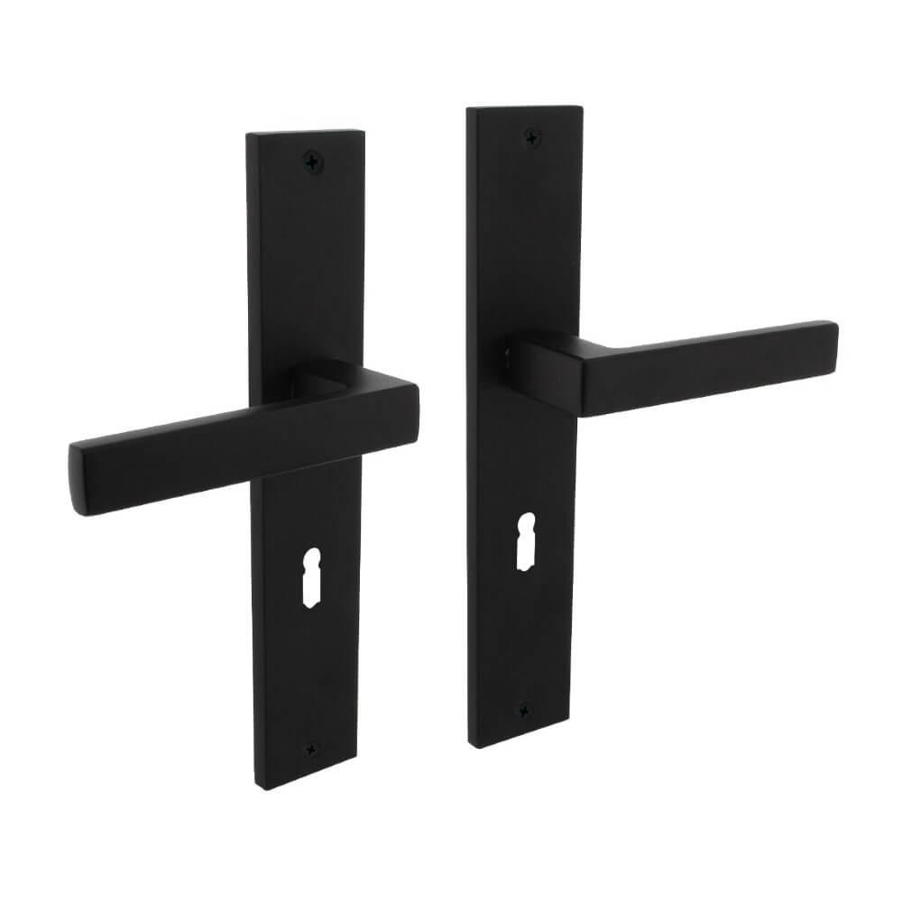 Intersteel DeurklinkHera sleutelgat 56mm zwart - 0023.174424