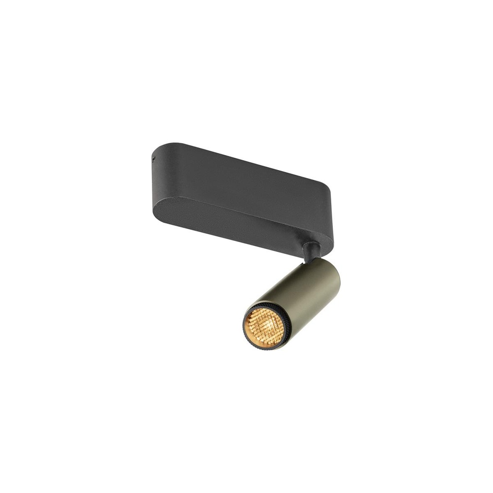 SLV OpbouwspotGrip! S brons met zwart 2700K - 1009040