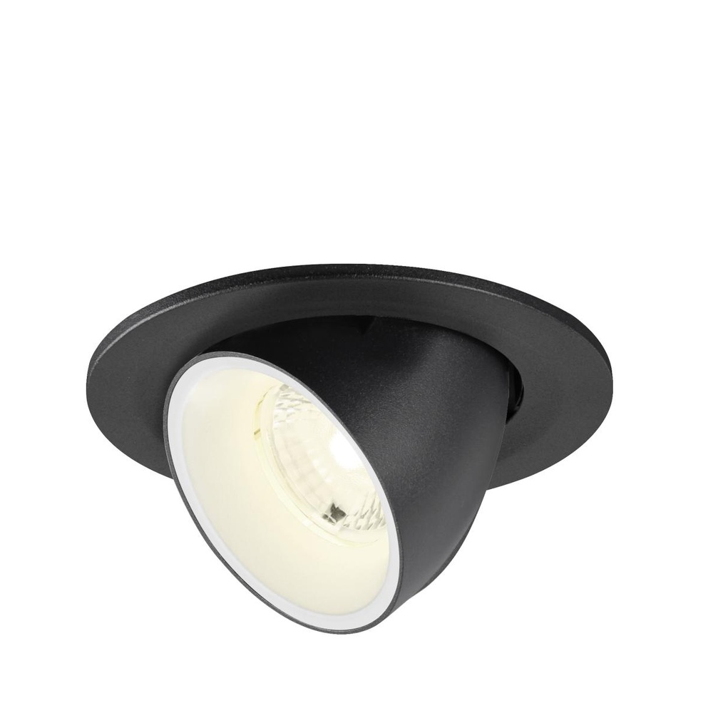 SLV InbouwspotNuminos Gimble S zwart/wit 4000K - 40gr - 1009419