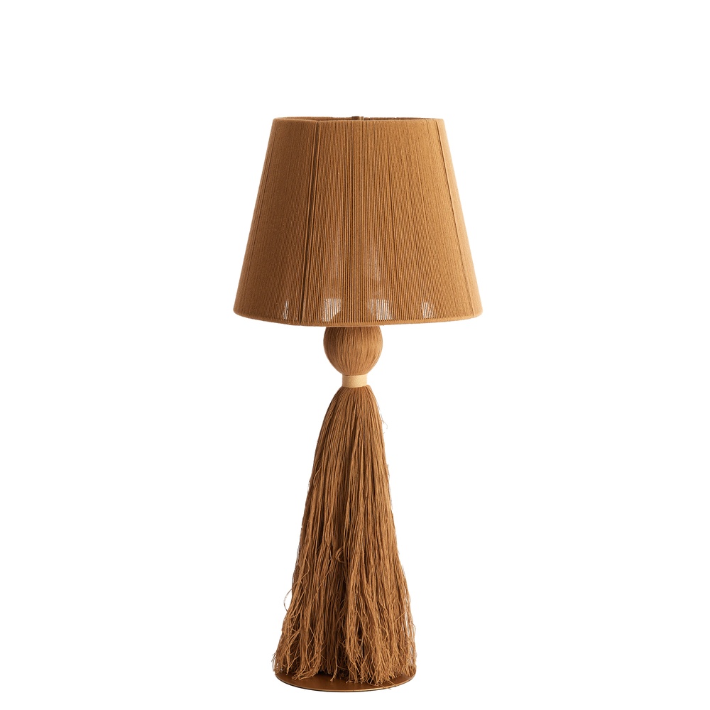 Light & Living Schemerlamp Espino Ø 31cm - okergeel - 1894860