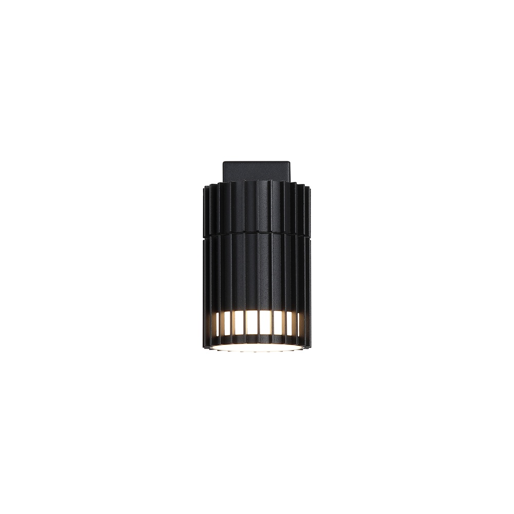 Searchlight WandlampDetroit zwart enkel - 37737BK