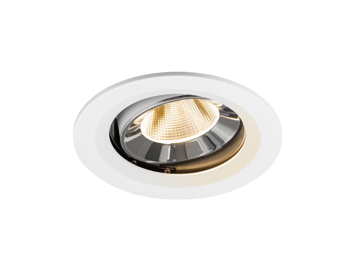 SLV InbouwspotNuminos Move M wit/chroom 2700K - 20gr - 1009660