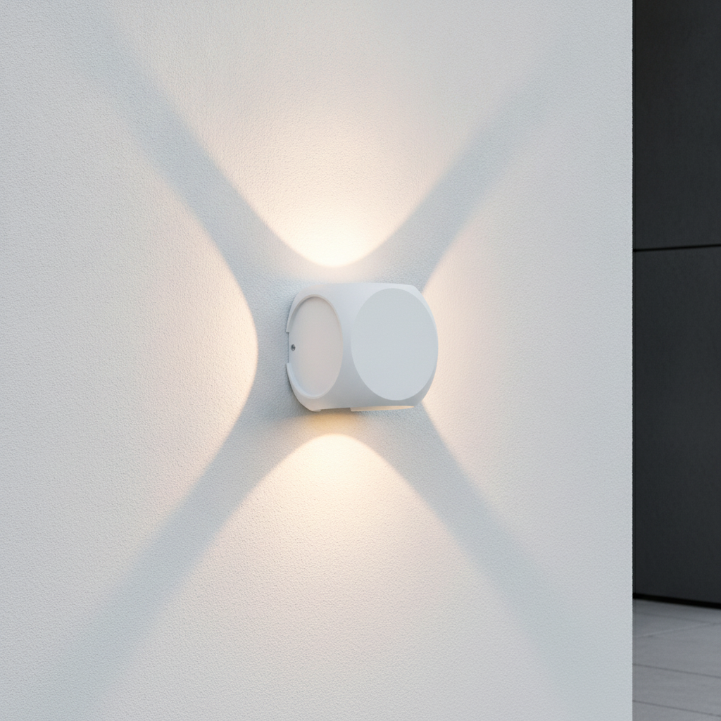 Lyora Unieke wandlampZari 4-lichts wit - 108787