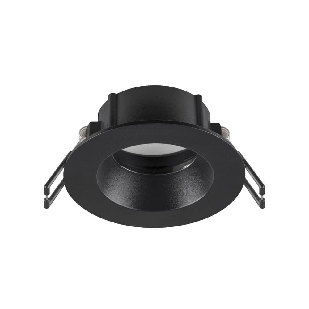 SLV InbouwringNew Tria 68 IP65 rond zwart - zonder fitting - 1007345