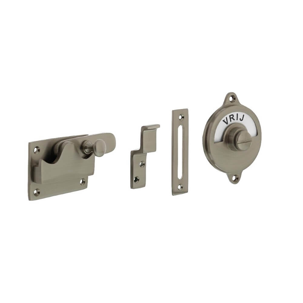Intersteel WC-overslagTira vlak mat nikkel - 0019.370105