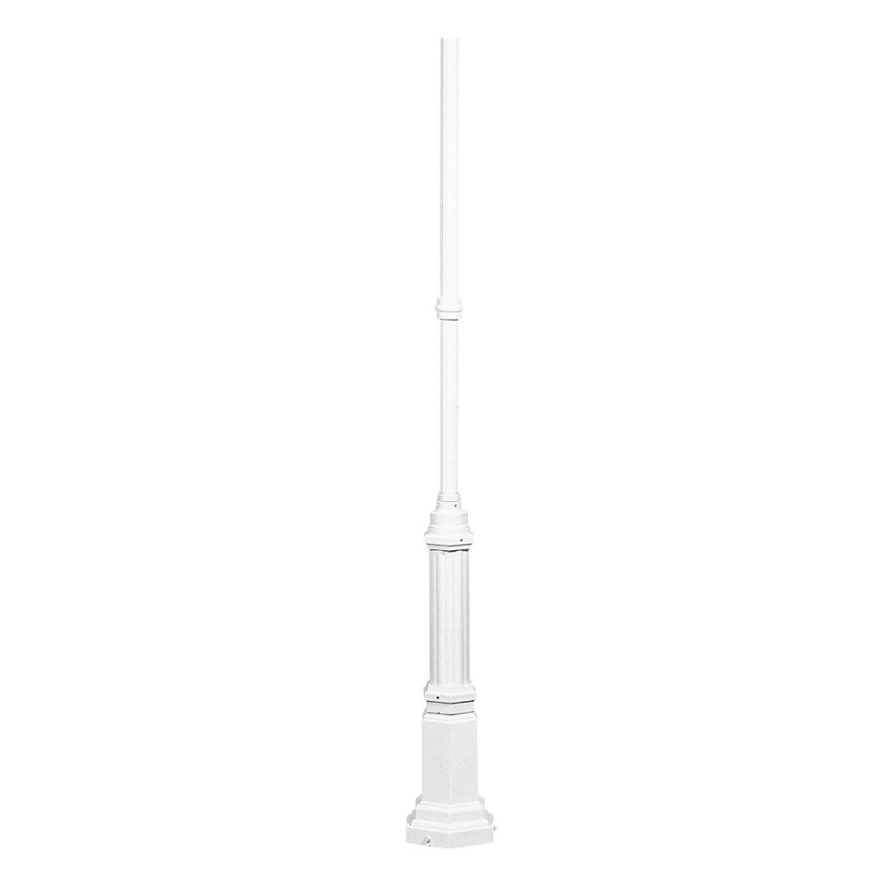 KonstSmide Mast Pole 263 Hercules universeel wit - 655-250