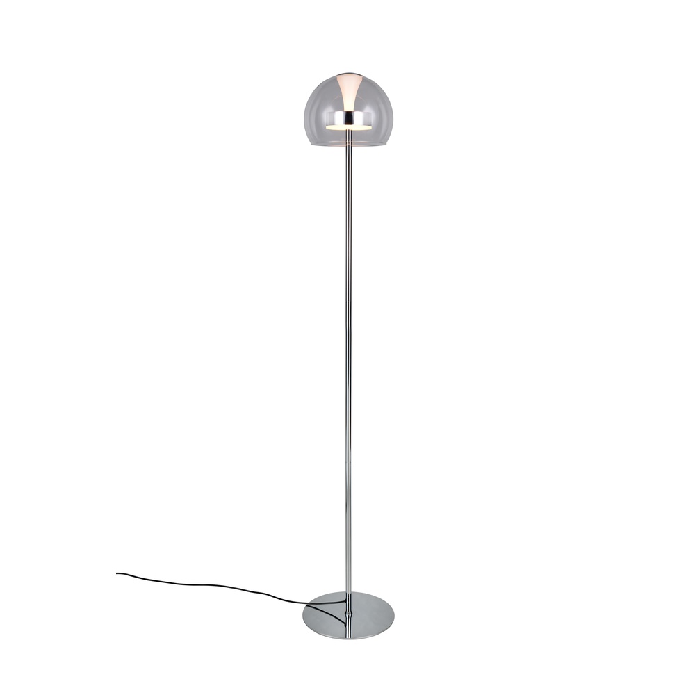 Trio VloerlampFlynt chroom - 431610106