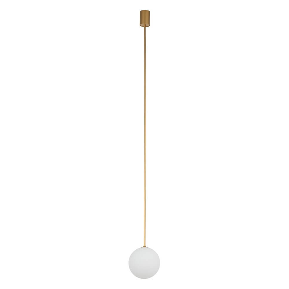 Lyora Glazen plafondlampKier L goud - 140cm - 10308