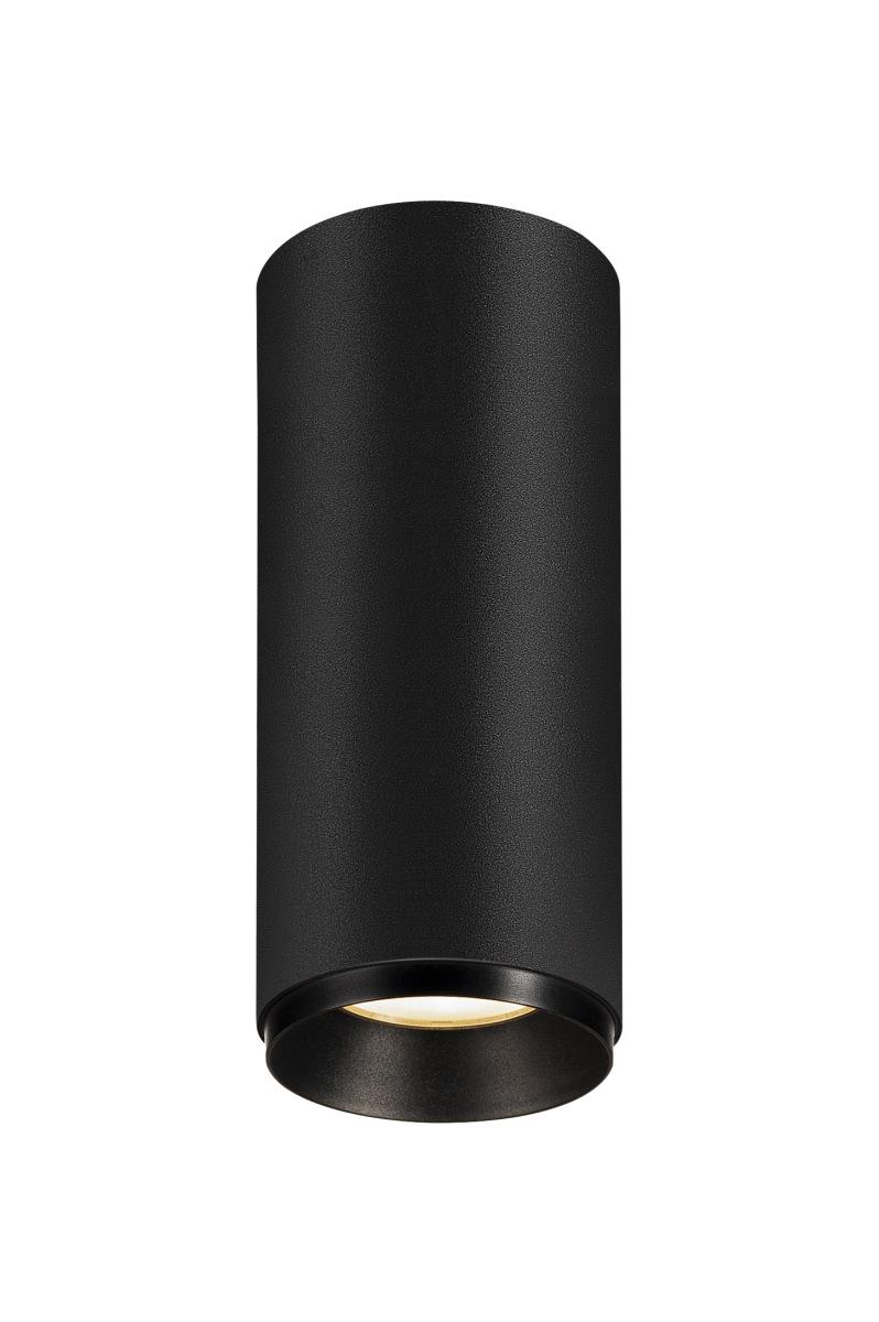 SLV OpbouwspotNuminos S Dali cilinder zwart 3000K - 60gr - 1004420