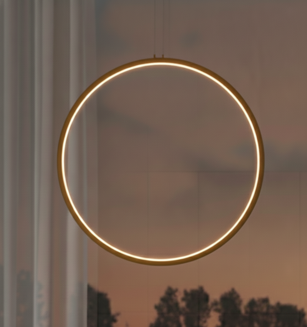 Lyora Ronde hanglampChange Ø 80,7cm goud - 9070170