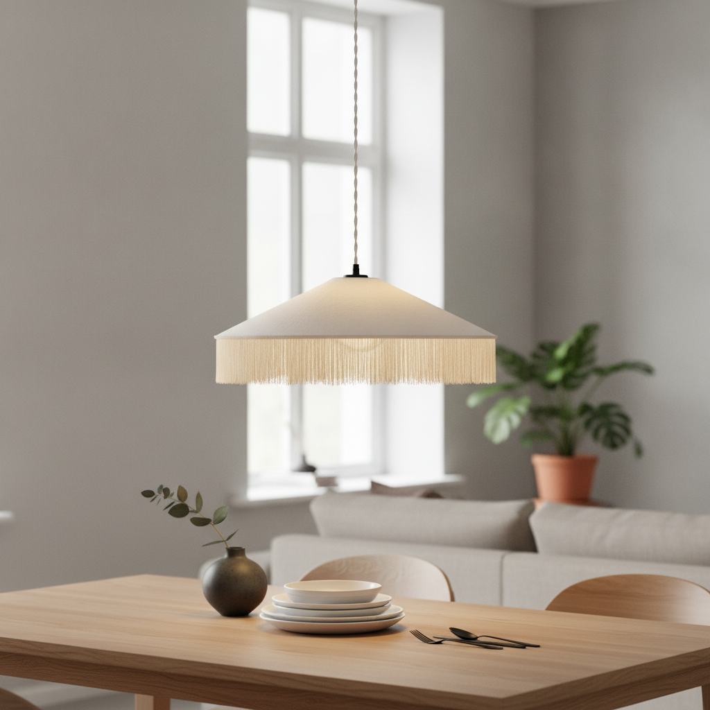 Lyora Tiffany hanglampVelvy beige - 9061128
