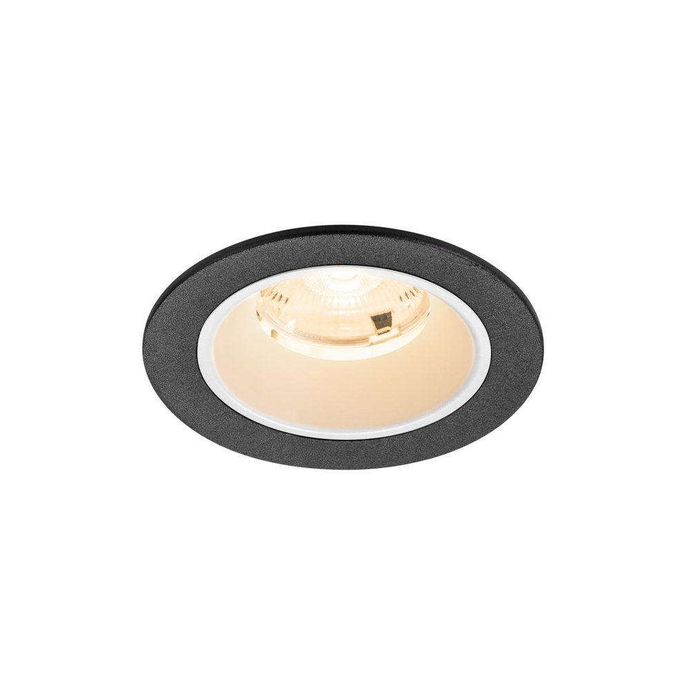 SLV InbouwspotNuminos S zwart/wit 2700K - 20gr - 1009434