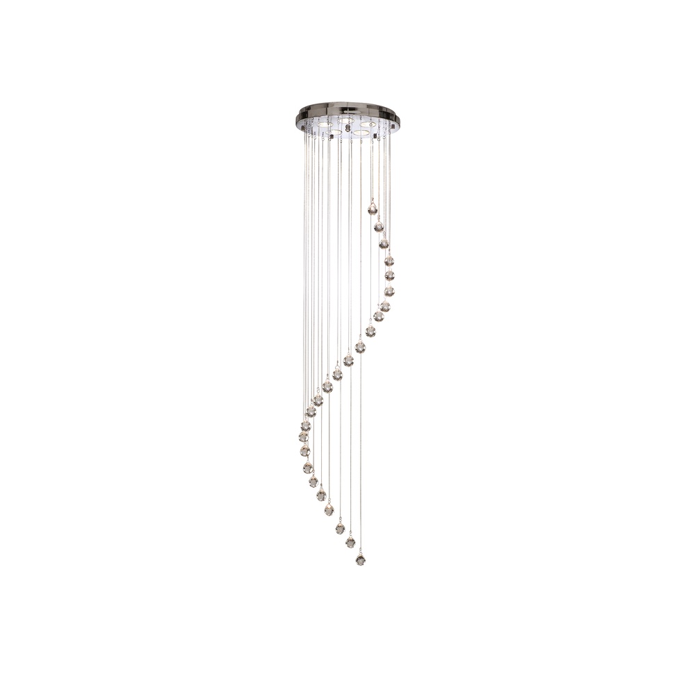 Searchlight Hanglamp Hallway chroom - 5742CC