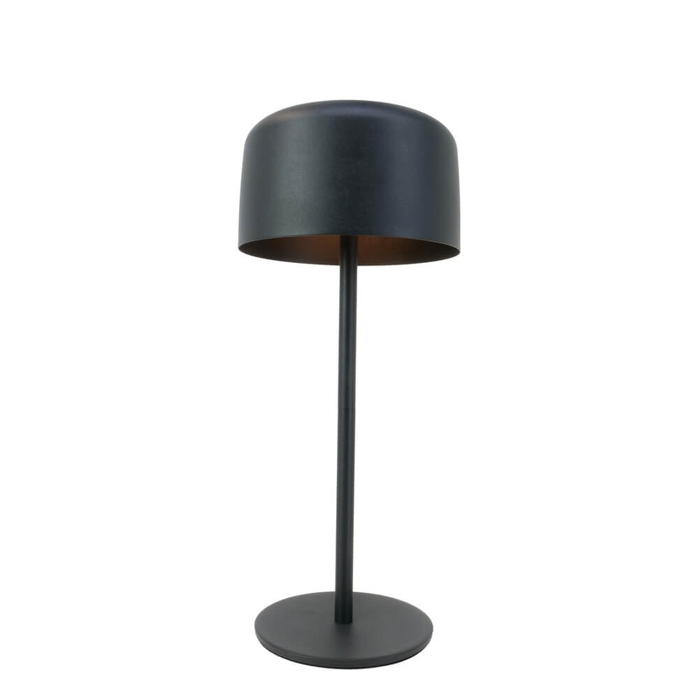 Eglo Strakke tafellamp Roccanova solar zwart met usb - 901889