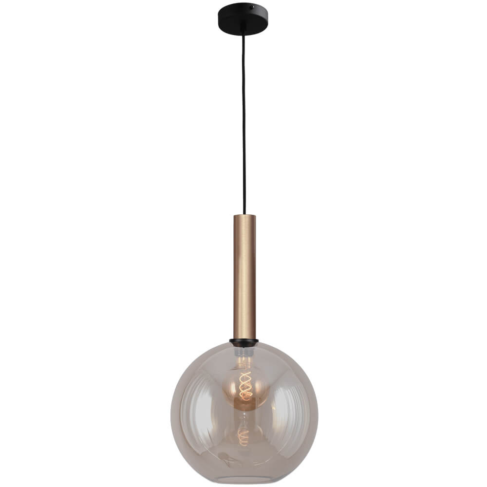 Masterlight Hanglamp Ø 30cmBella 2 Messing goud met goud glas - 2980-02-02-30