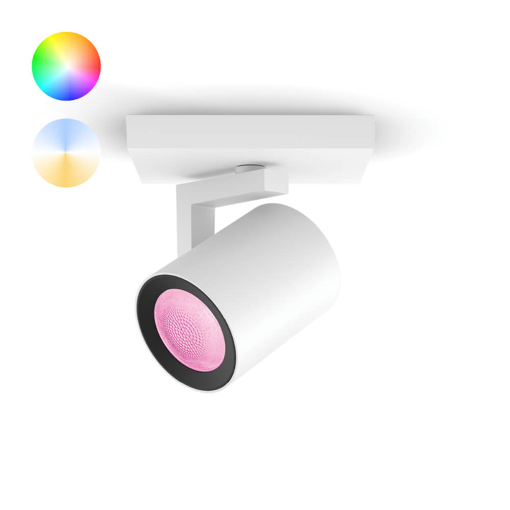 Philips OpbouwspotHue Argenta - White and color wit - 915005761901