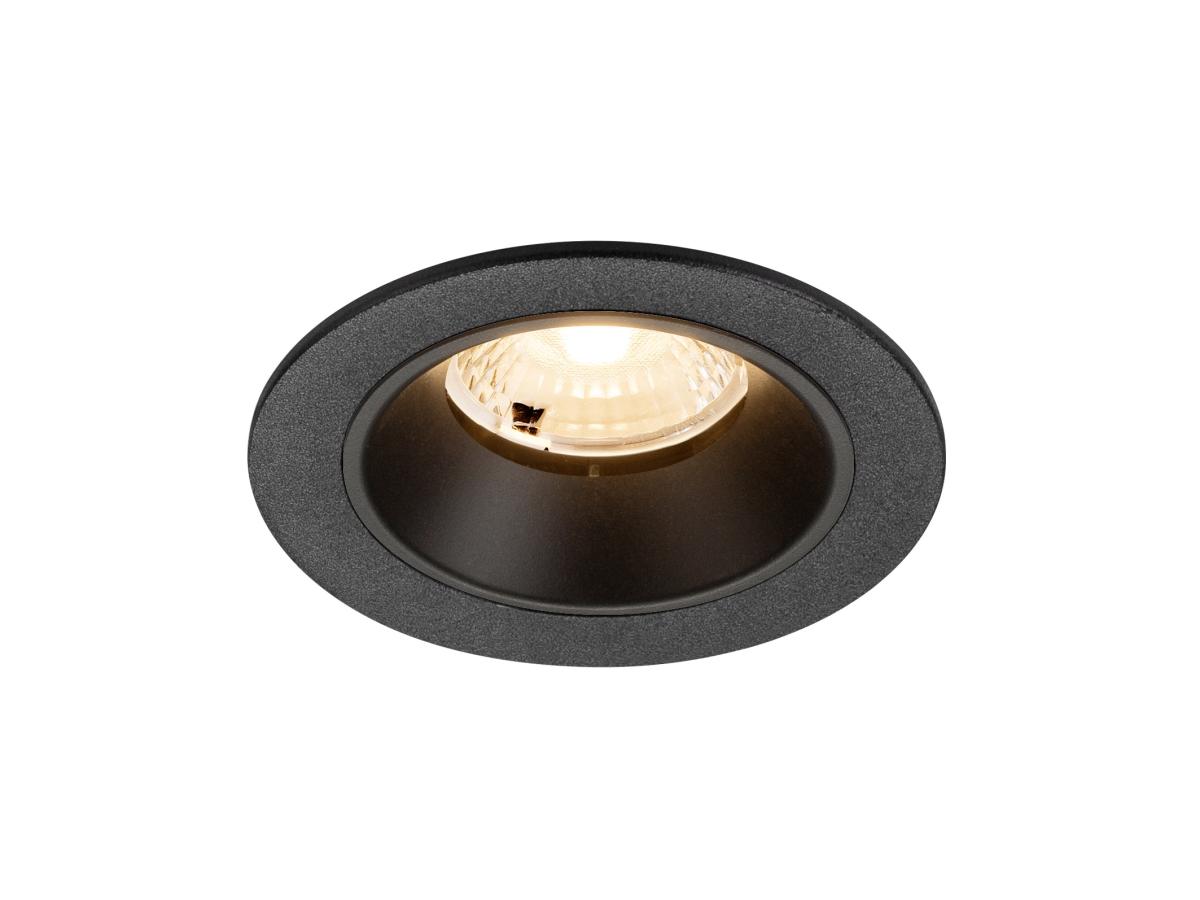 SLV InbouwspotNuminos S zwart 2700K - 40gr - 1009436
