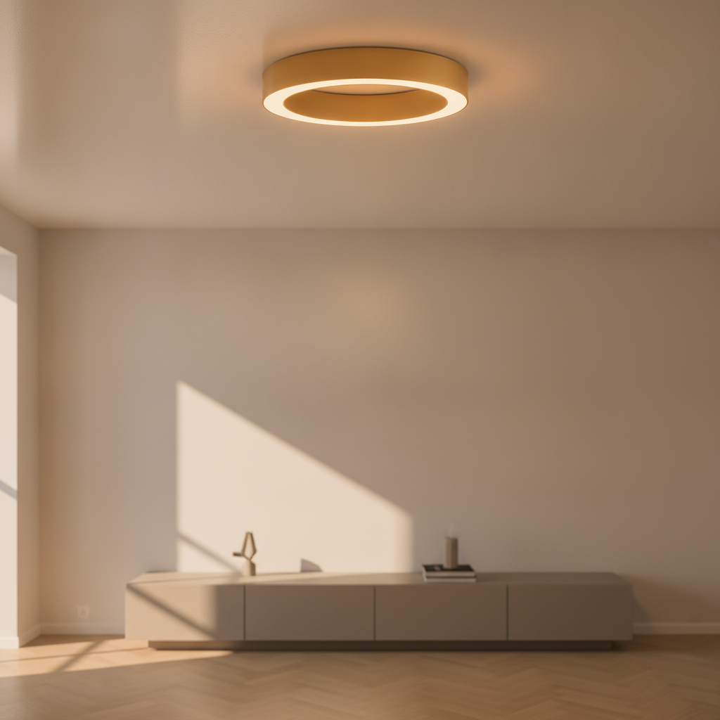 Lyora Plafondlamp Morbido goud Ø 60cm - 110307