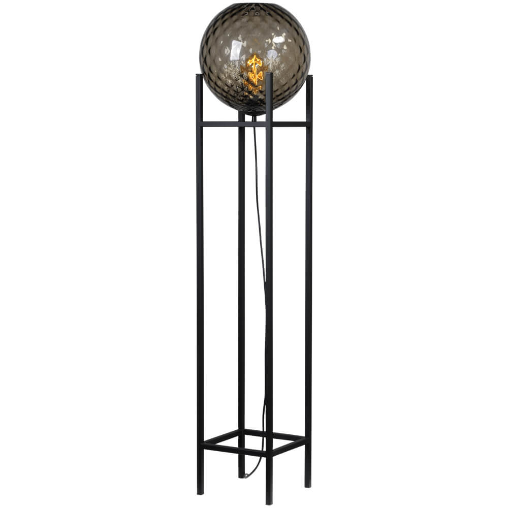 Masterlight VloerlampBaloton met geribbeld glas - 1340-05-05-30