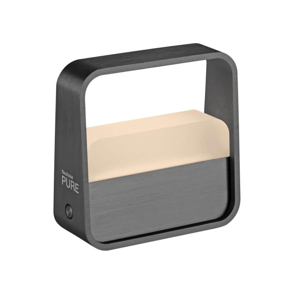 Paul Neuhaus Design tafellamp Pure Go grijs - 4055-15