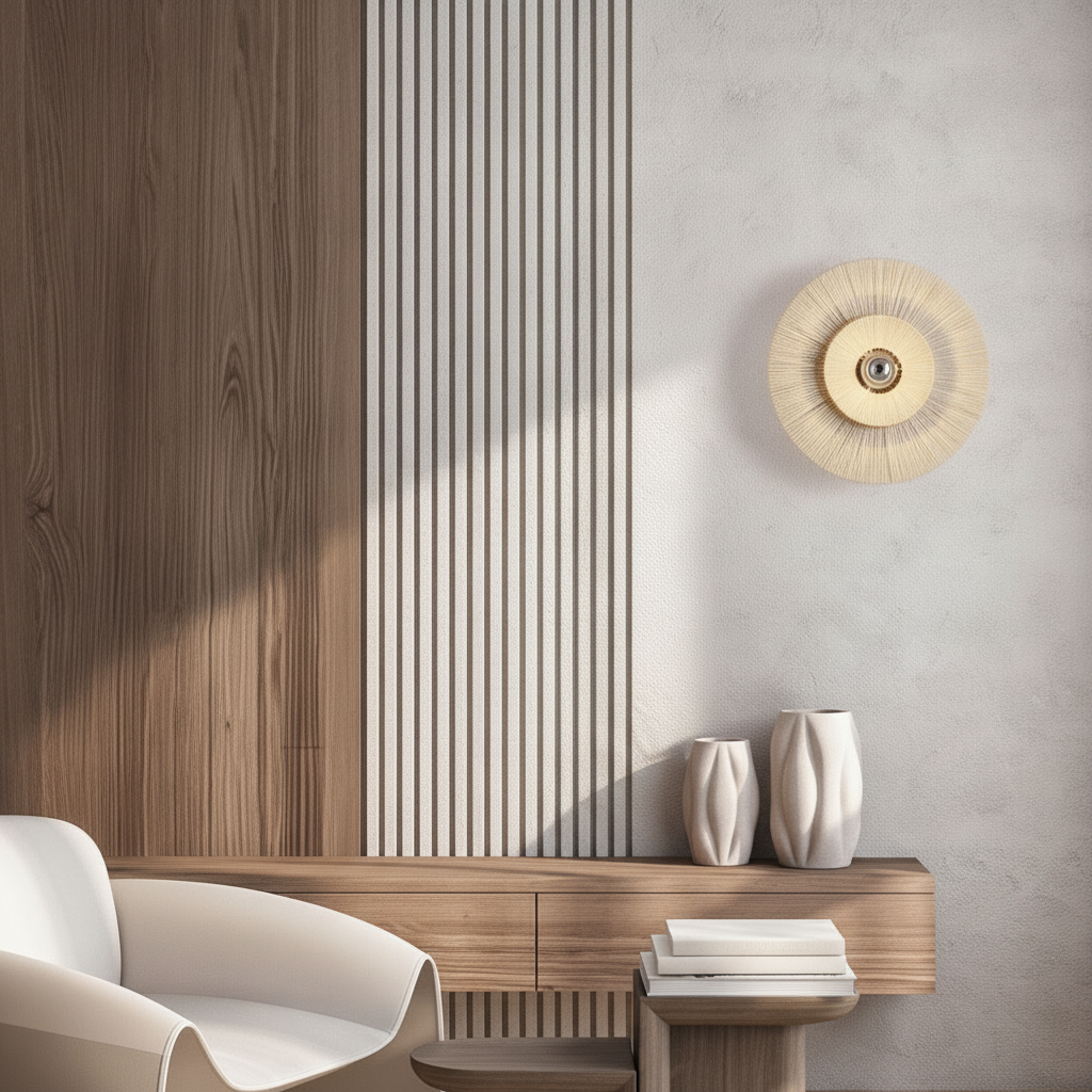 Lyora Japandi wandlampNora beige - 9061143
