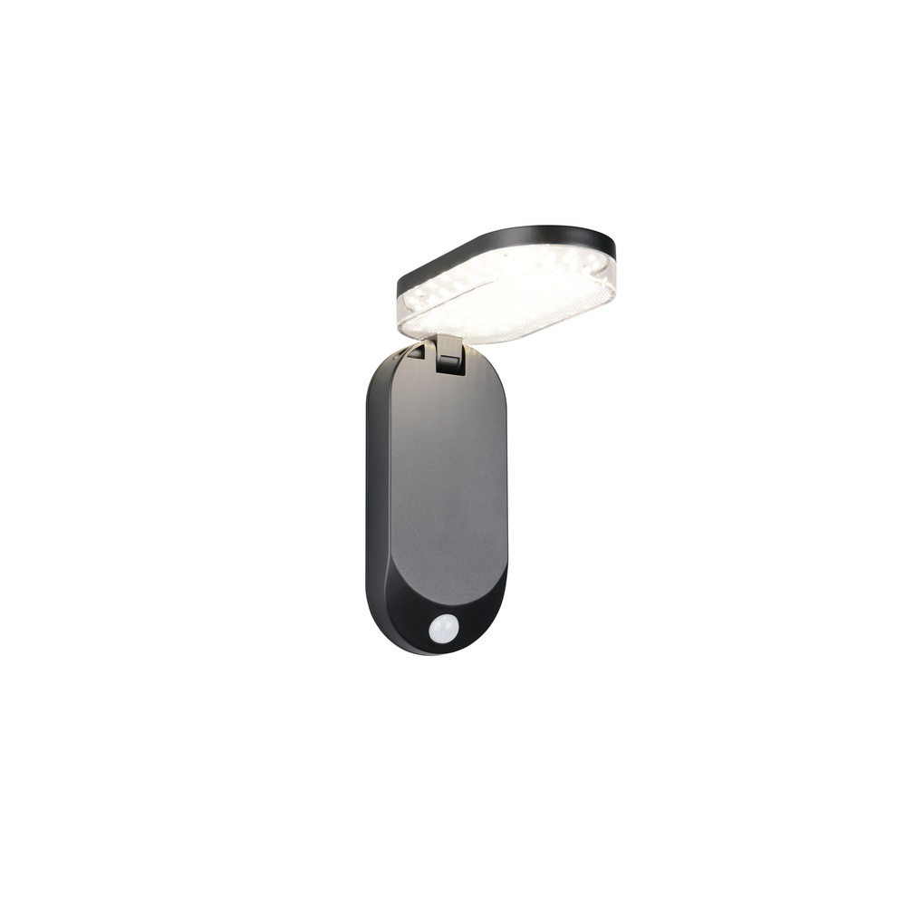 Trio Design wandlamp Lagoas solar zwart - R23176102