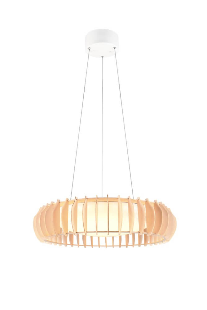 Trio Houten hanglampMonte Ø 60cm - R32171930