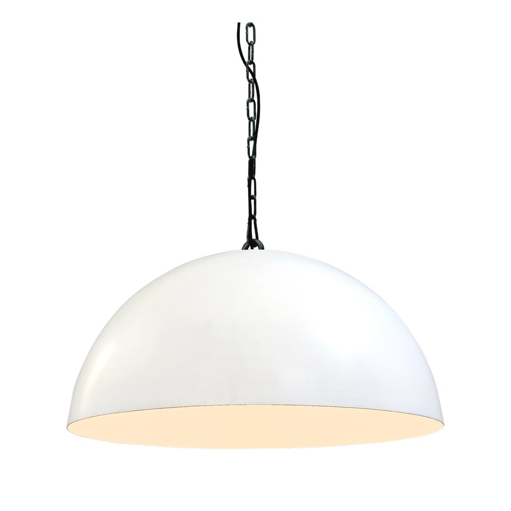 Masterlight Witte industrielamp Industria 50 50cm wit met zwart - 2197-06-06-K