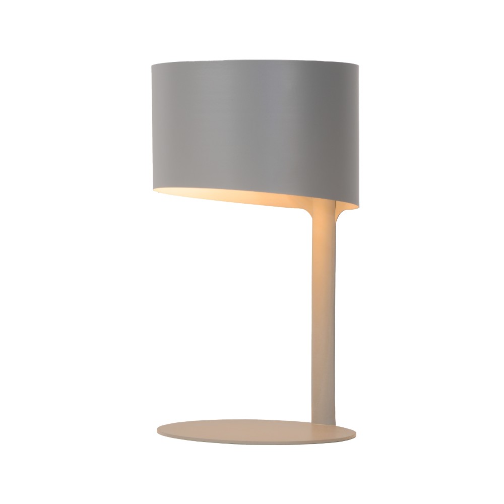 Lucide Strakke tafellampKnulle Ø 15cm grijs - 45504/01/36
