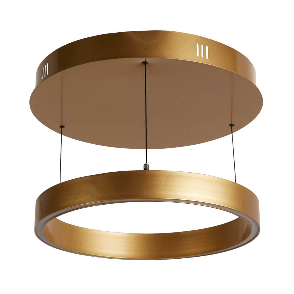 Searchlight Goude hanglamp Layla rond Ø 44cm - 30410GO