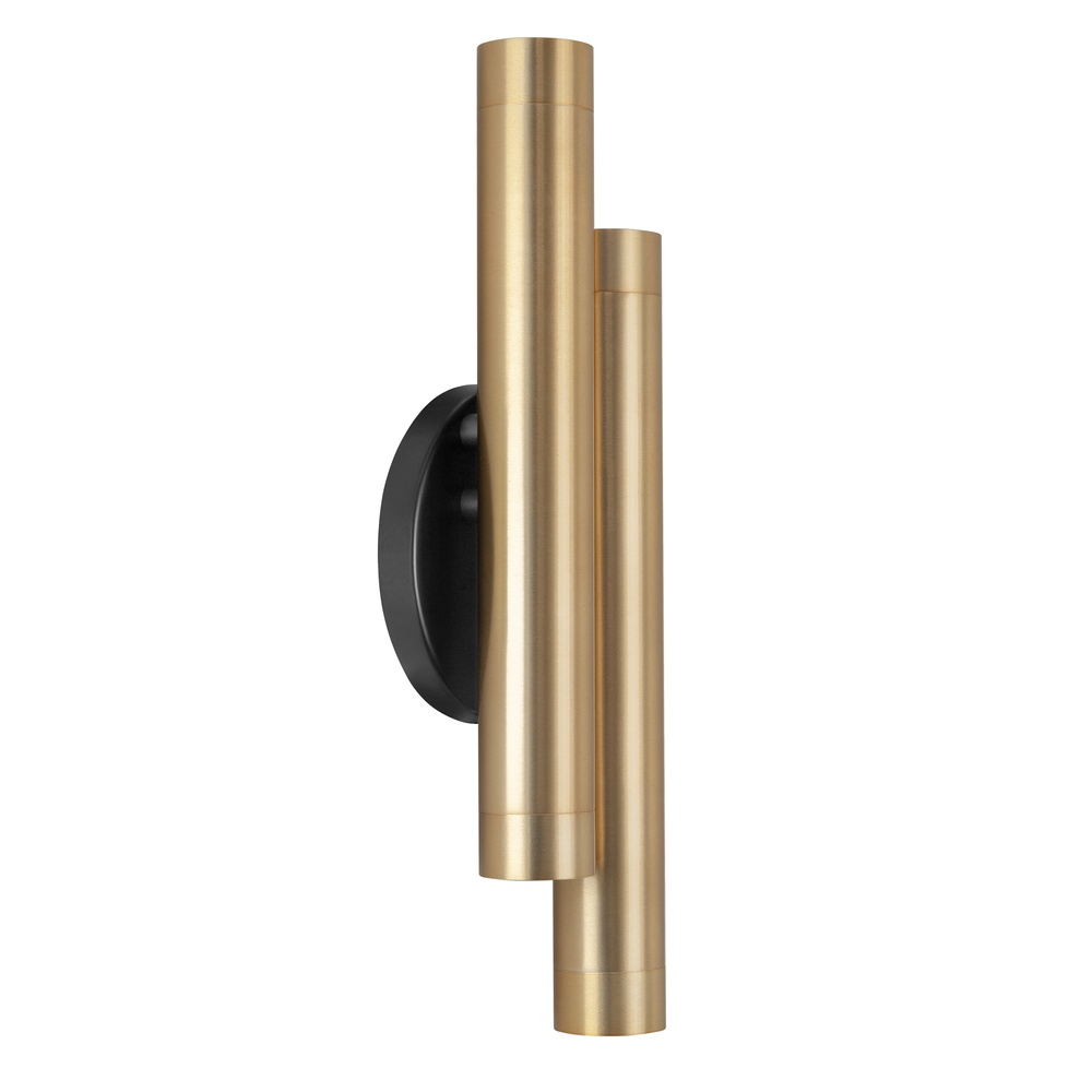 Highlight Design wandlamp Trend dubbel messing - W3731.38