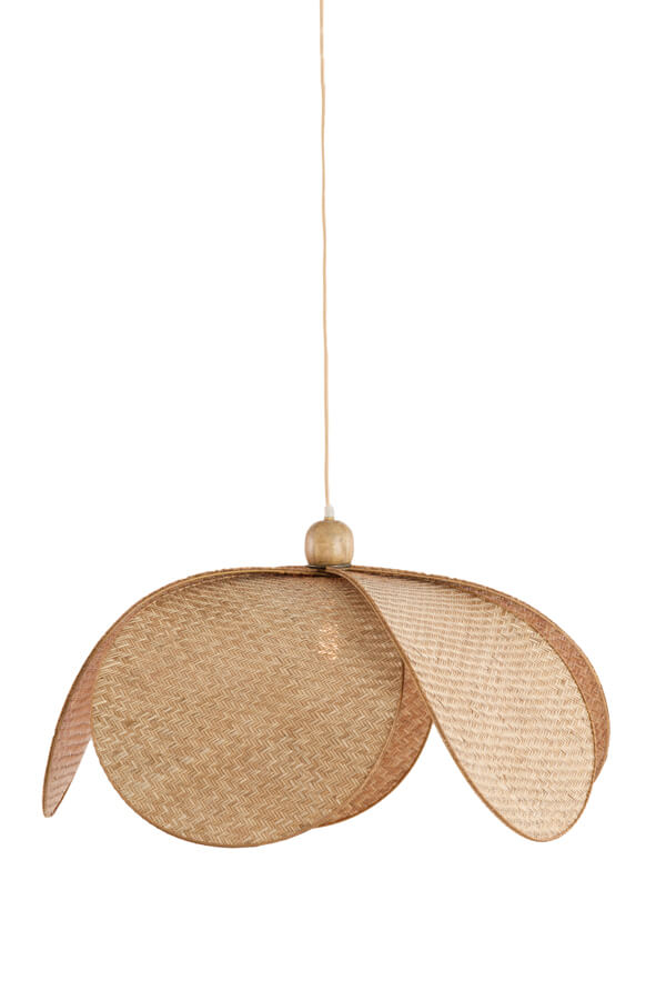 Light & Living Hanglamp Lavrio bruin Ø 60,5cm - 2984833