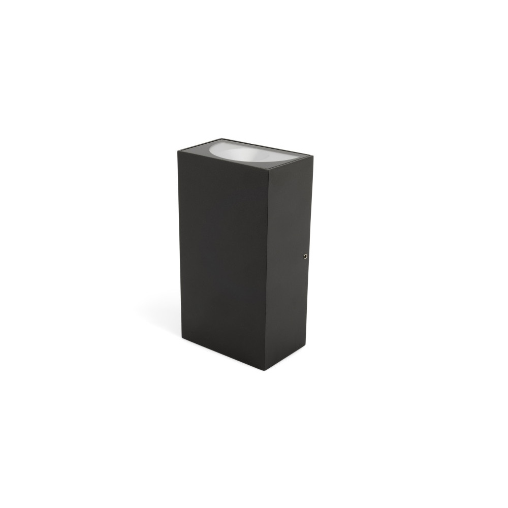 Lyora Up Down buitenlampLugo led - 3000K - 2x 6W - vierkant - ILDEA098