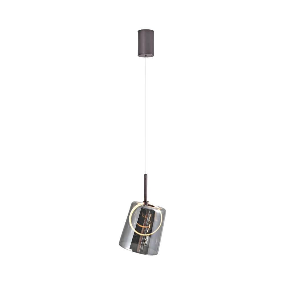 Paul Neuhaus HanglampZula smoked - 2541-25