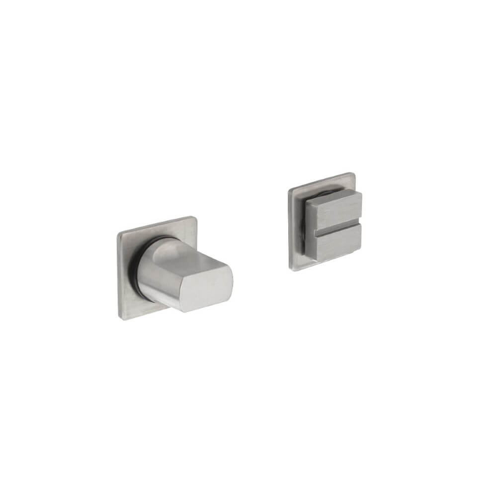 Intersteel WC-sluitingTira met klein rozet vierkant RVS - 0035.343960