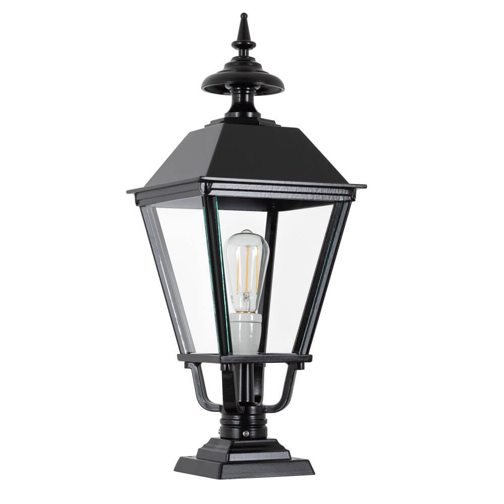 KS Verlichting Oudhollandse sokkellampCarlisle zwart - 5769