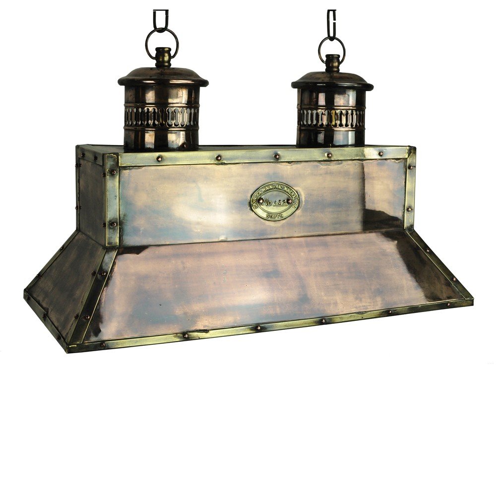 Limehouse Antieke hanglamp Freigther antiek koper (ANT) - 452
