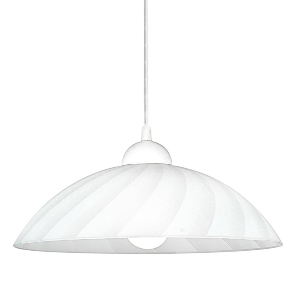 Eglo Hanglamp Vetro gegolfd wit - 82785