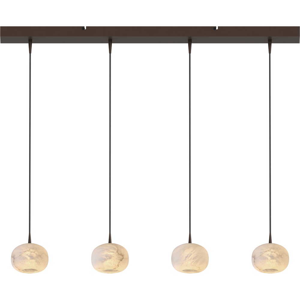 Design hanglamp Alta 4-lichts cacao