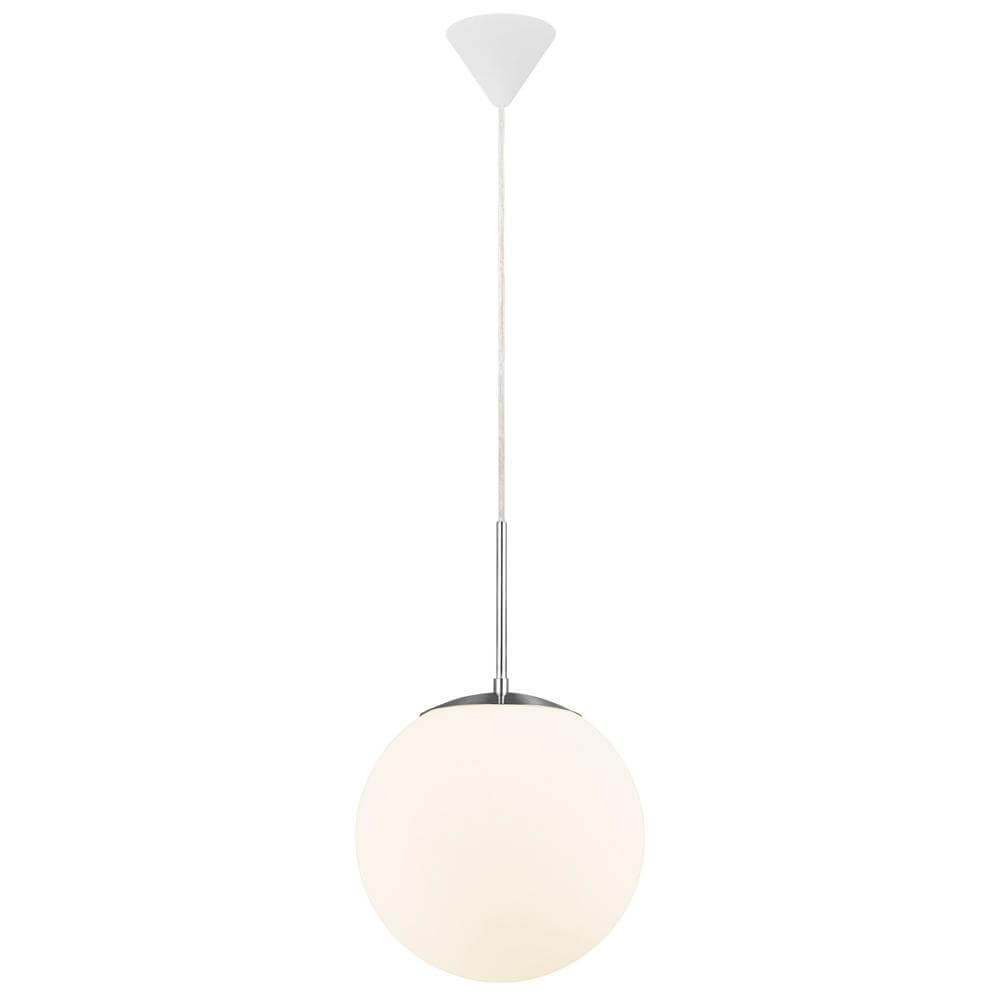 Nordlux Glazen hanglampCafe wit Ø 25cm - 39573001