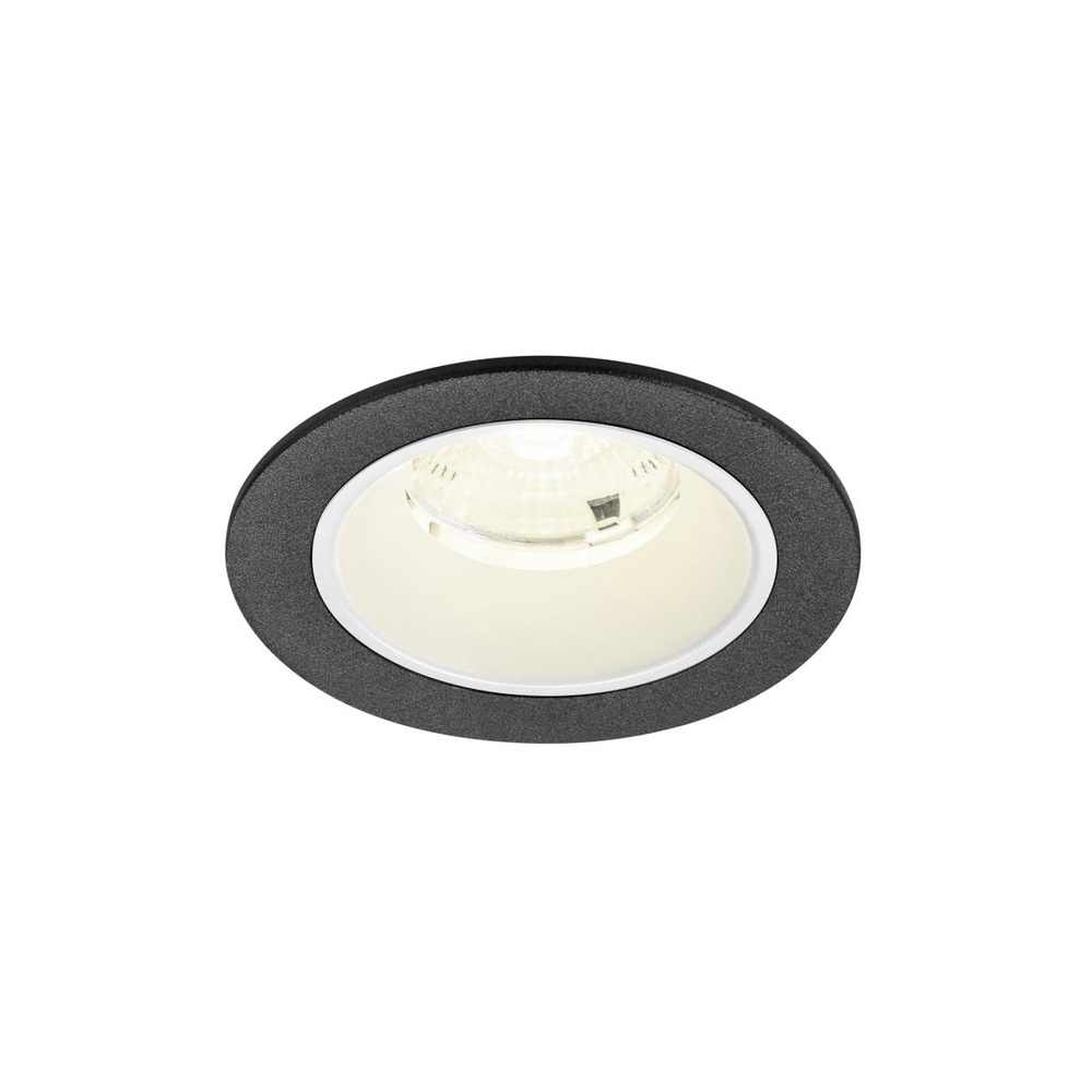 SLV InbouwspotNuminos S zwart/wit 4000K - 55gr - 1009476