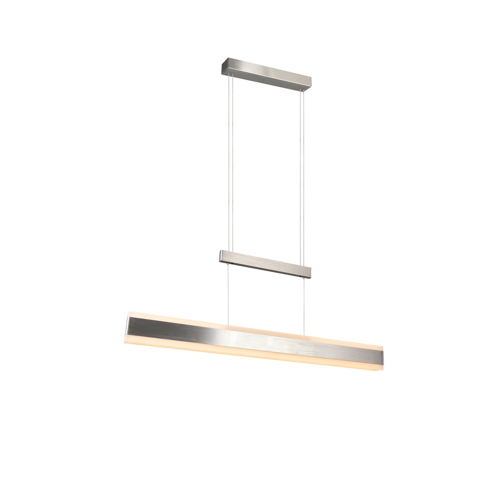 Trio Moderne hanglamp Arcola 152cm nikkel - 331210307