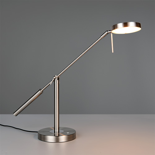 Trio Bureaulamp Monza nikkel - 523310907