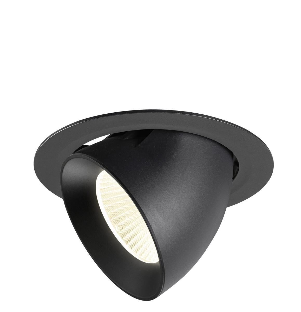 SLV InbouwspotNuminos Gimble XL zwart 4000K - 40gr - 1009903